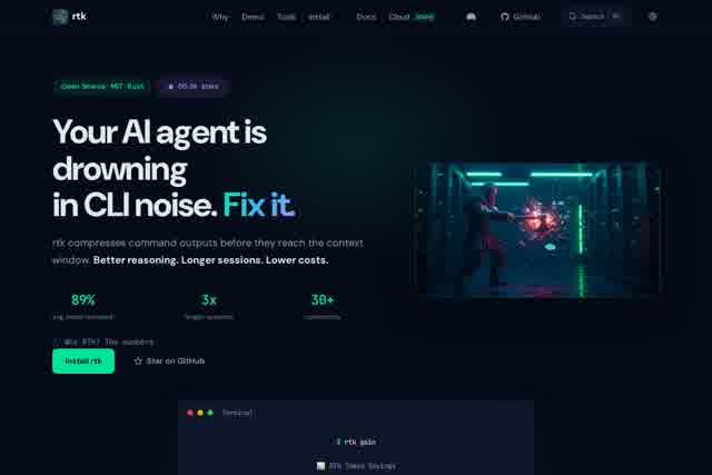 RTK — Rust Token Killer 截图