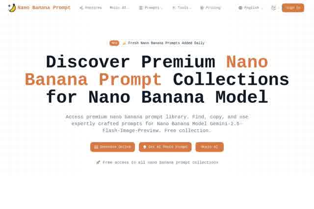 Nano Banana Prompt Hub 截图