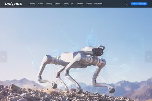 宇树科技 | Unitree Robotics 截图