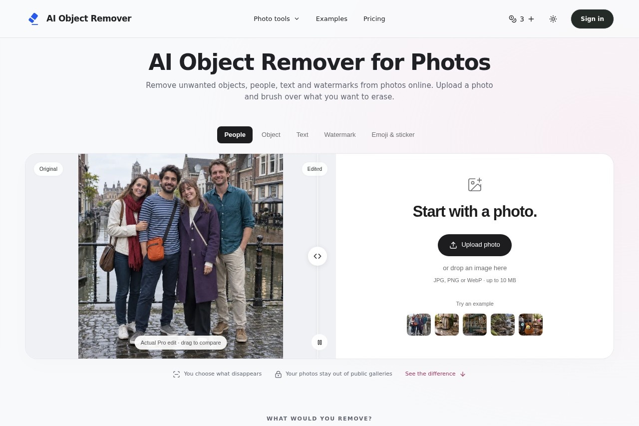AI Object Remover 截图