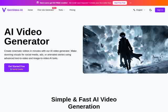 GenVideo AI Platform - AI Image Generation 截图