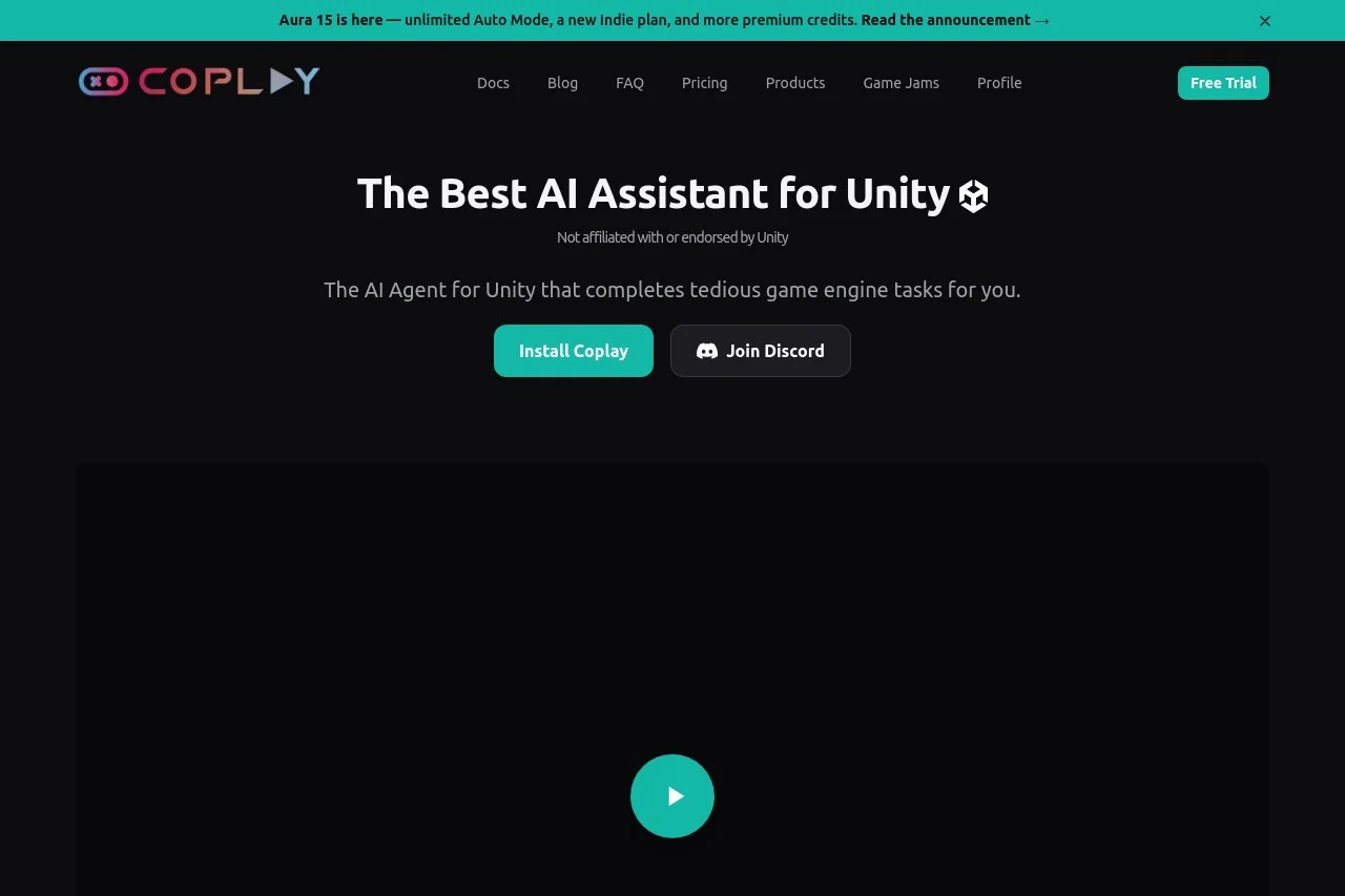 Coplay - AI Assistant for Unity Game Development - 智能协作 截图