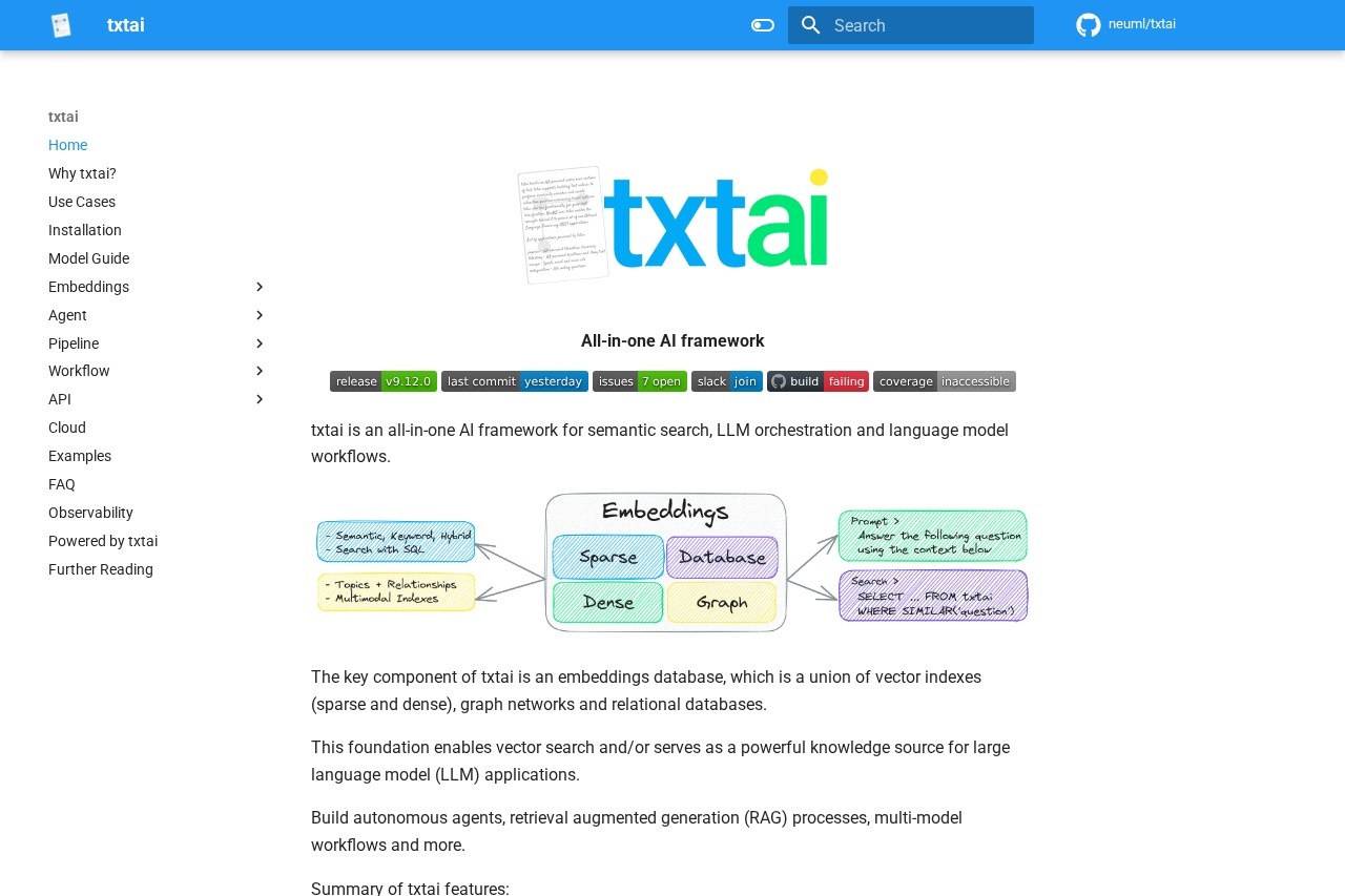 txtai 截图
