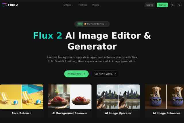 Flux 2 - AI Image Editing & Generator Tools 截图