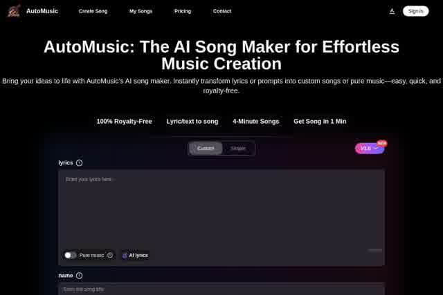 Automusic 截图