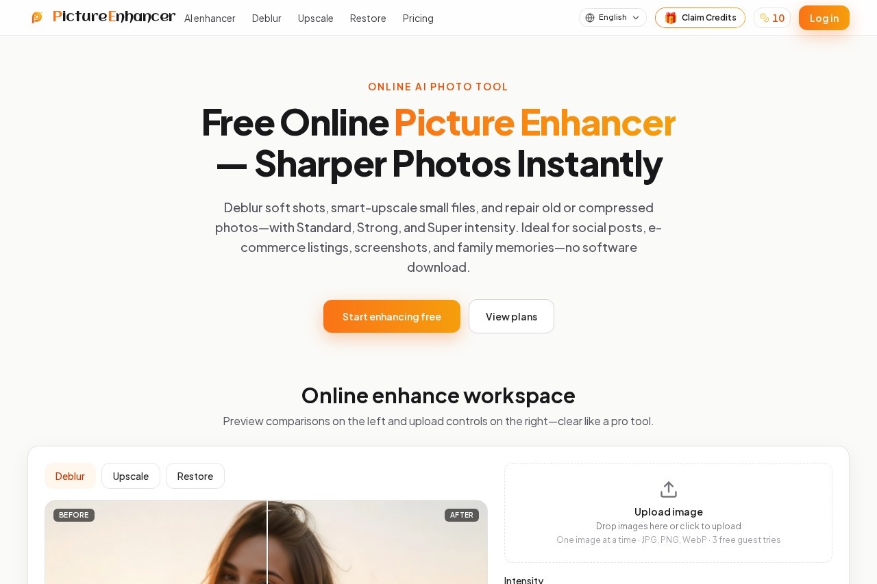 Picture Enhancer screenshot