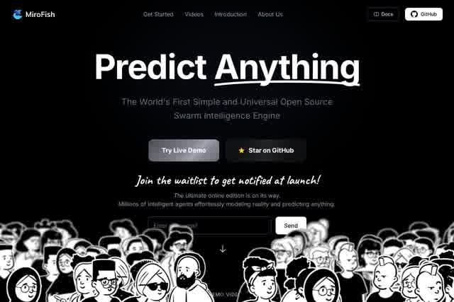 Mirofish - Predict Anything 截图