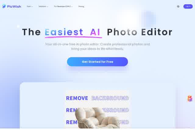 PicWish AI Photo Editor 截图