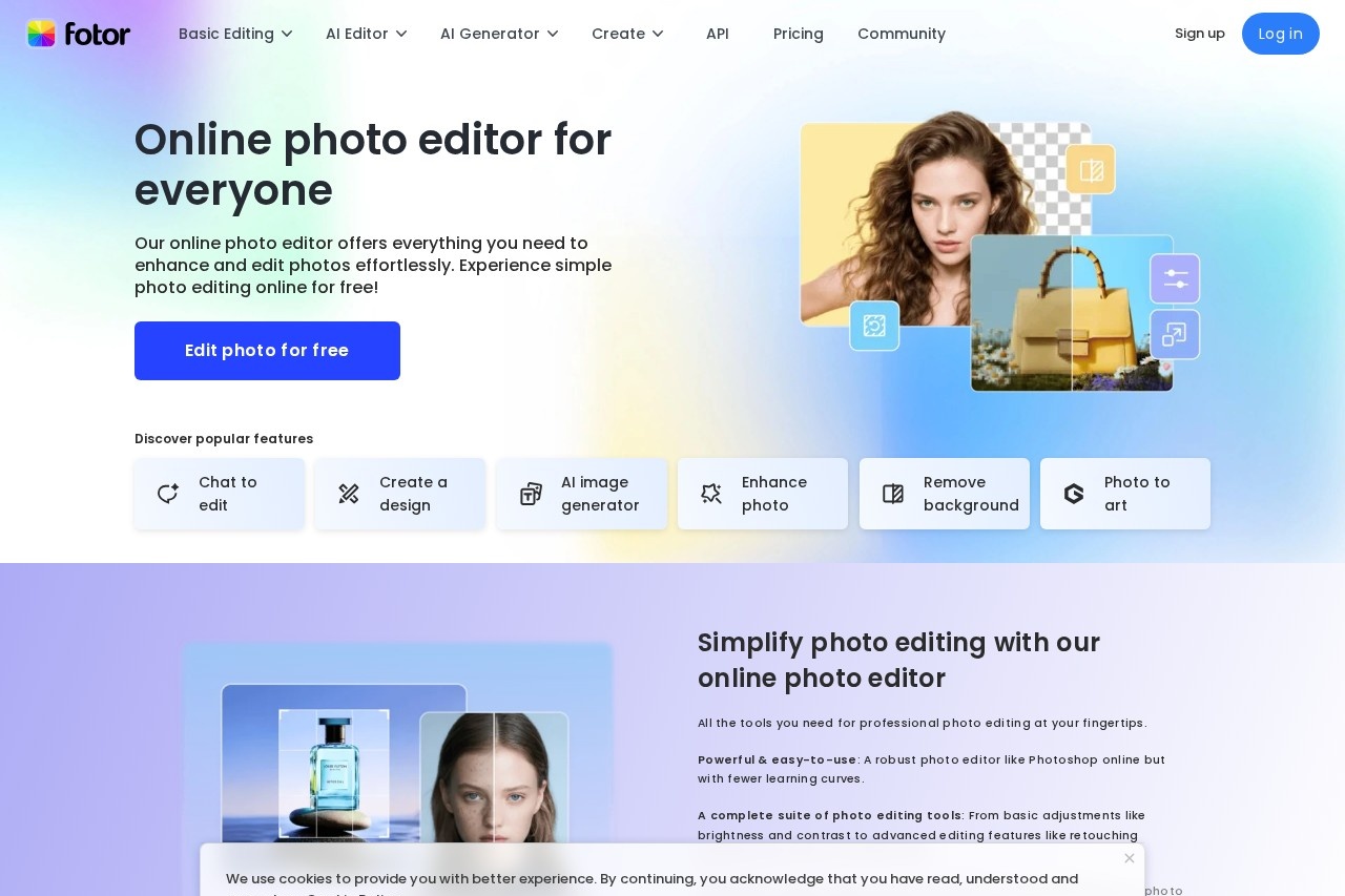 Fotor - Photo Editor screenshot