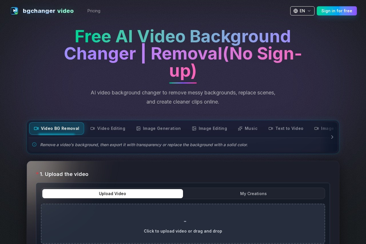 BGChanger AI 截图