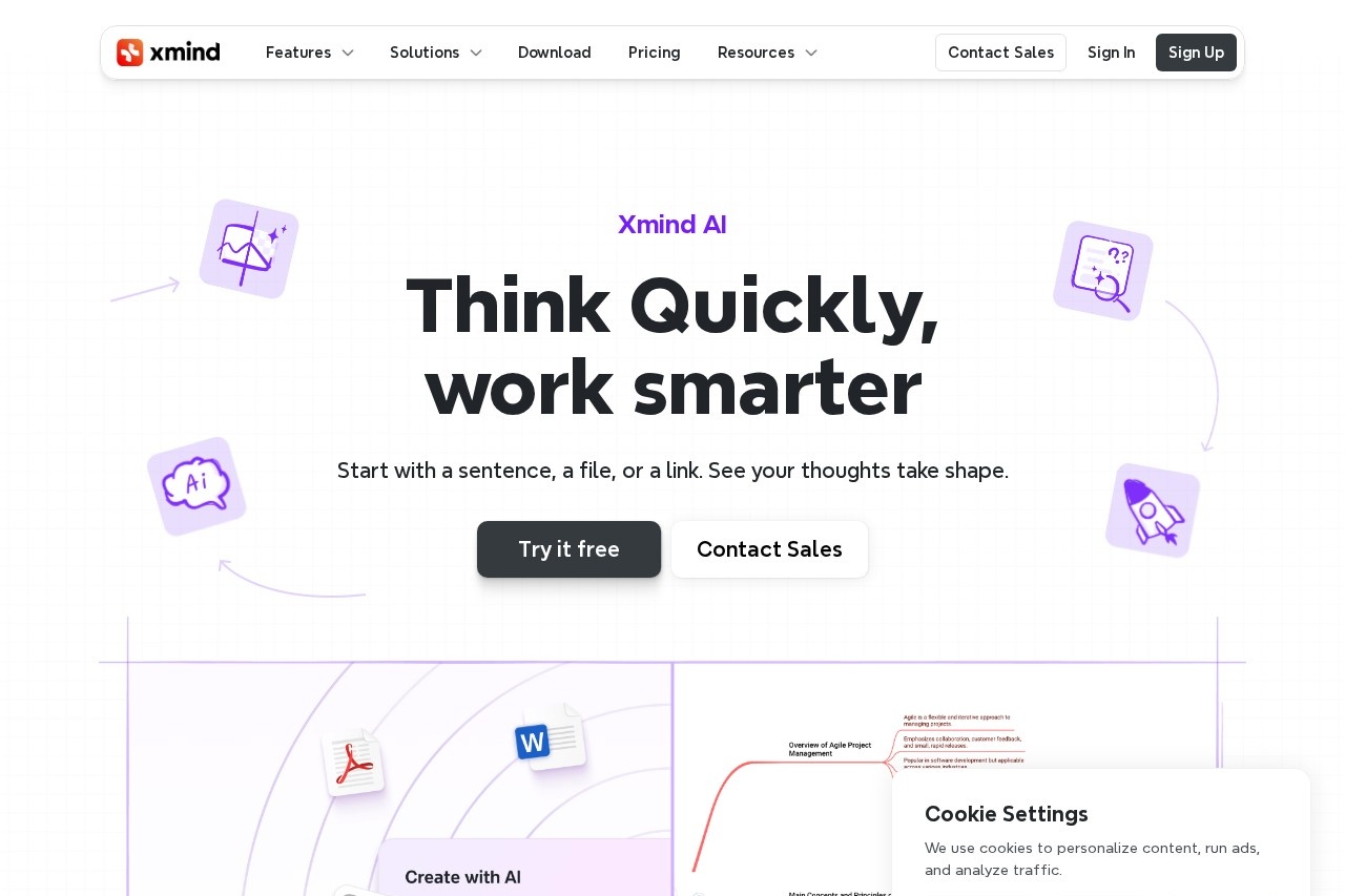 Xmind AI 截图