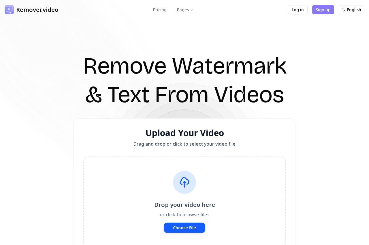 Remover.video-视频去水印/视频去字幕文字 截图