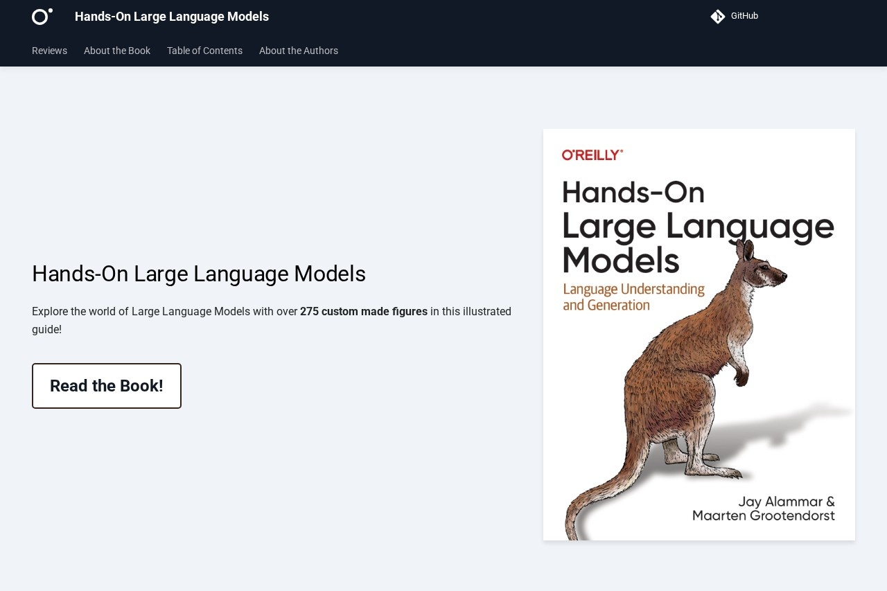 Hands-On Large Language Models - A Practical Guide 截图