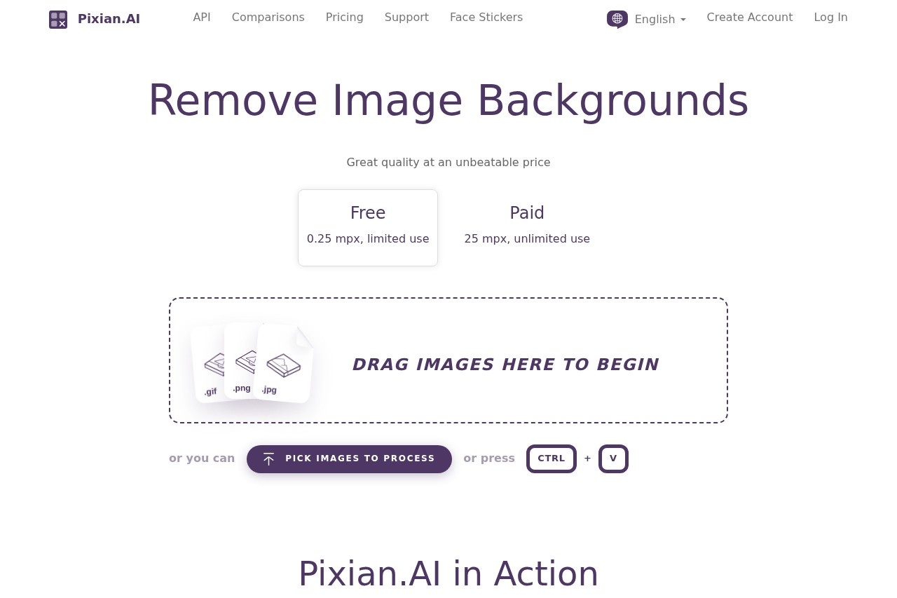 Pixian AI - AI抠图工具 截图
