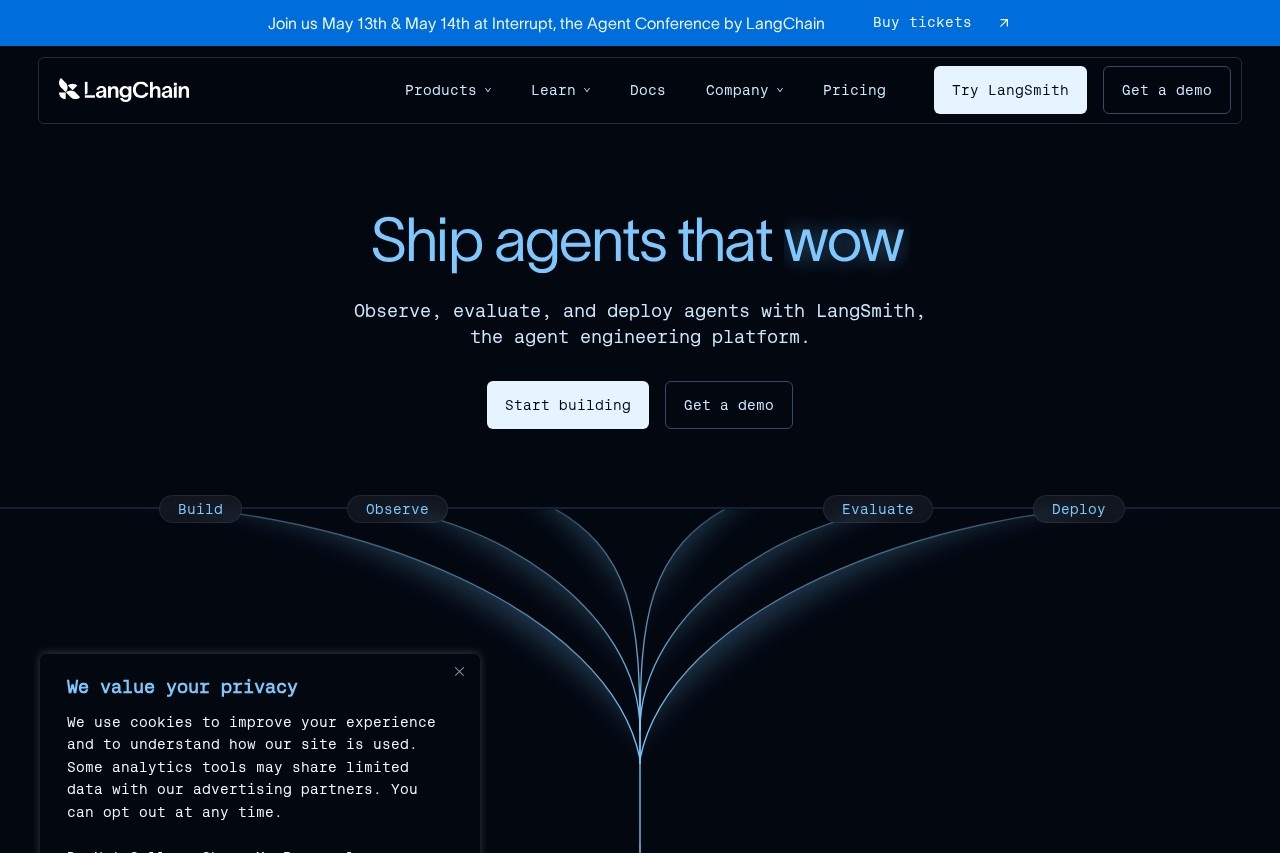 LangChain 截图