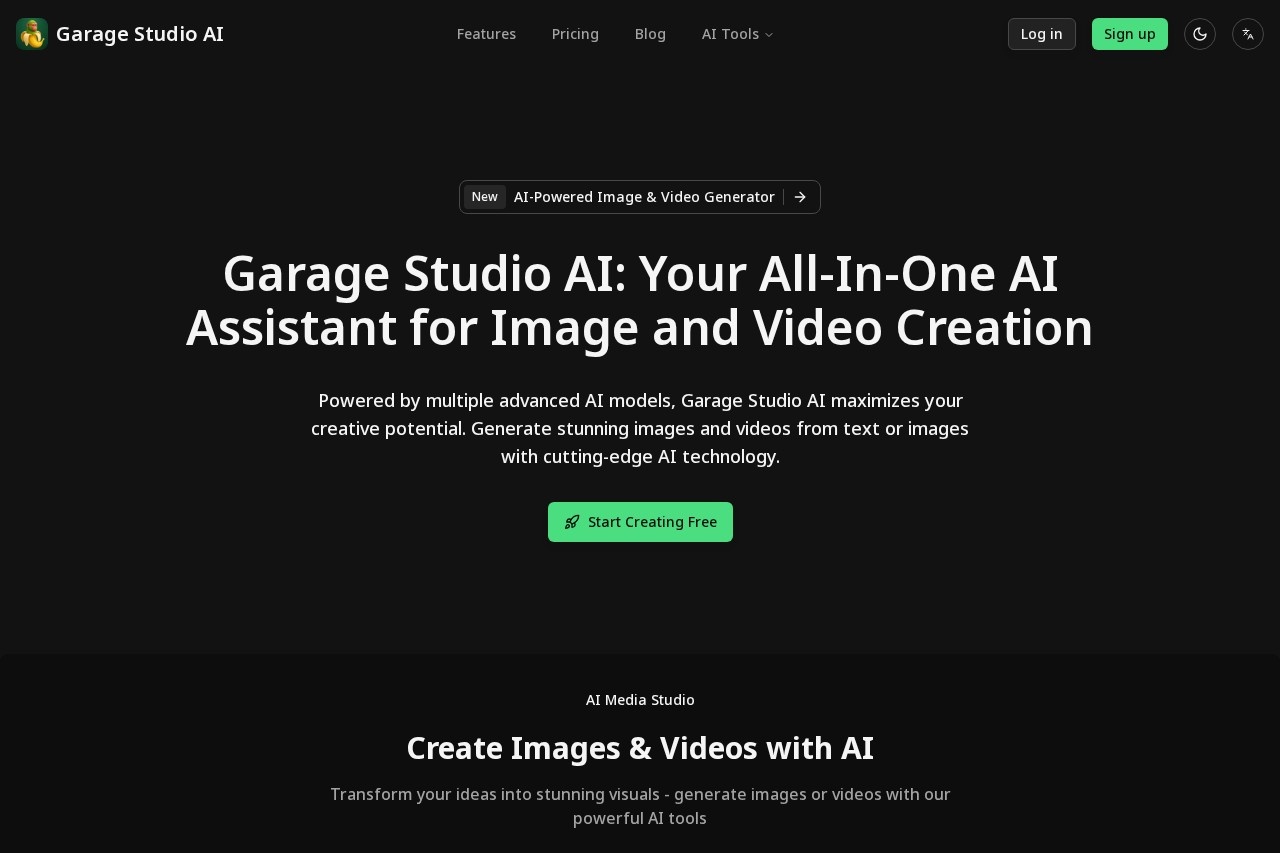 Garage Studio AI 截图