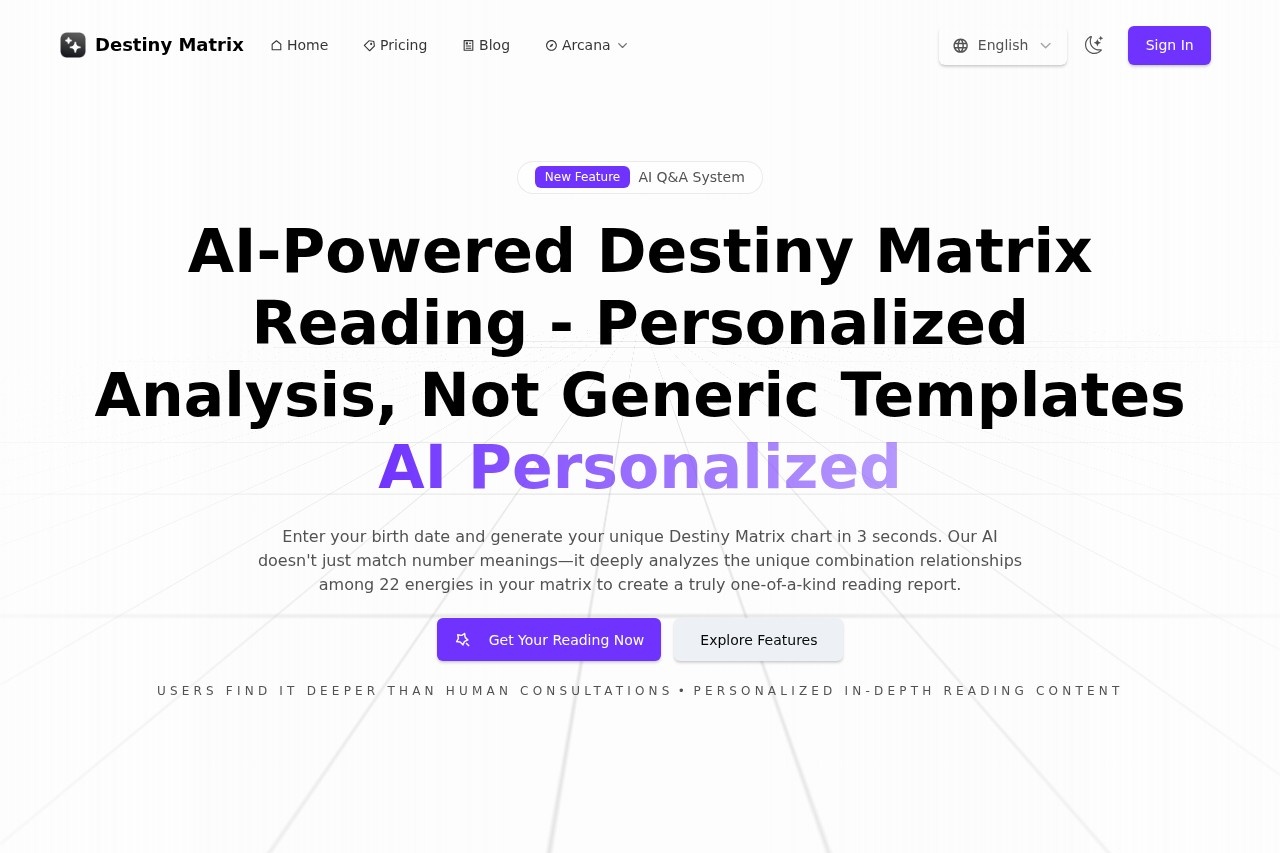 Destiny Matrix 截图